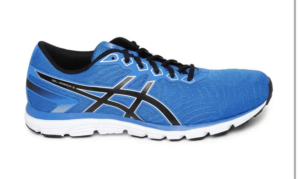 ASICS GEL-Zaraca 5 S "Blue/Black" Men's Running Shoes-Size 10 (Standard/B)